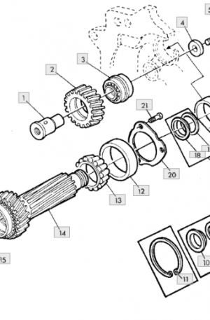 L33027 Afstandsring